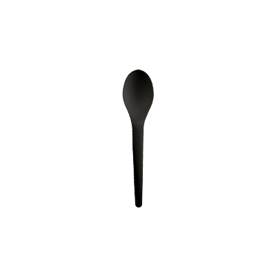 Compostable Cutlery - Black - Spoon